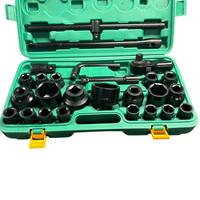 CHIAVI BUSSOLA ESAGONALI 26 PZ 21-65mm 3/4 VALIGIA