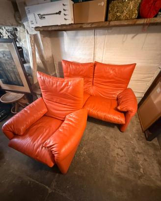 Divano poltrona Ivo magistretti per cassina