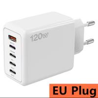 Caricatore con 5 porte (4x USB-C / 1x USB)