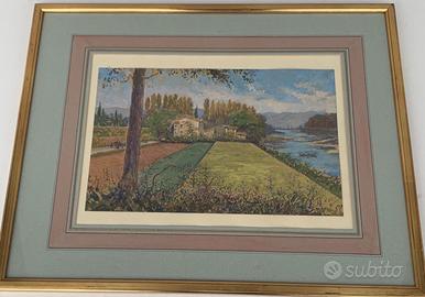 Emilio Papini (1870-1950) Gouache