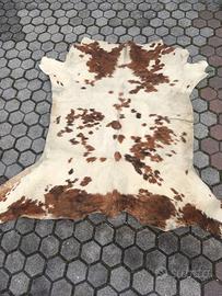 Tappeto pelo di bovino naturale