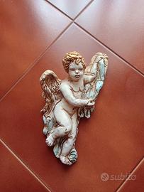 Angelo in terracotta di artigianato siciliano 