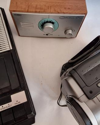 Lotto videocamera CANON, Radio AM/FM, RegisPANASON