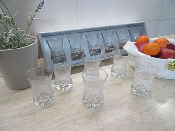 Due Set da 12 bicchierini nuovi in confezione