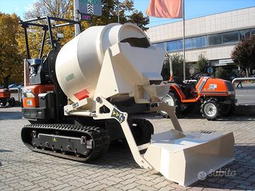 Motocarriola Cormidi C200ACW Botte Impastatrice