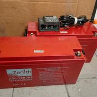 Batterie 12v camper zenith 160ah + paralletore NCA