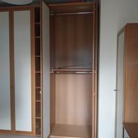 Armadio stagionale 4 ante con libreria