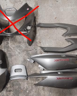 Kymco xciting 500 R carene  ricambi ecc ...