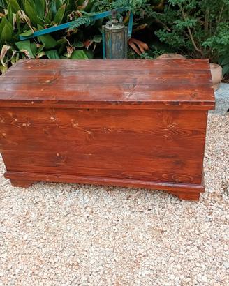 baule cassa cassone cassapanca legno