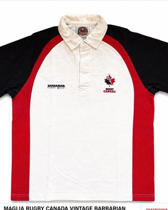 Jersey Vintage Canada Rugby Tg. L