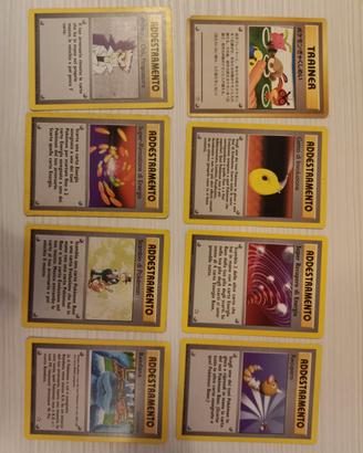 Carte Trainer addestramento POKÉMON Base Fossil 