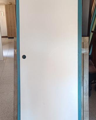 porta laccatura bianco opaco 70x210 scrigno