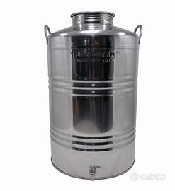 fusto acciaio inox 30 litri 