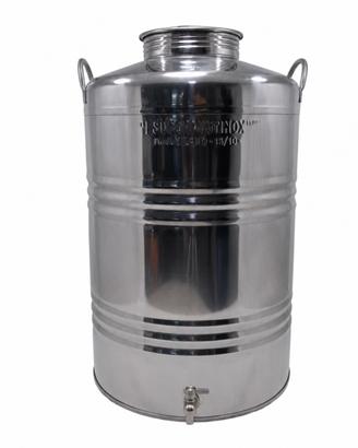 fusto acciaio inox 30 litri 