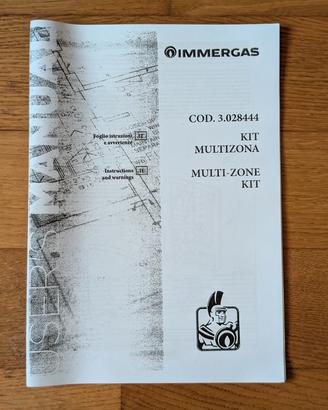 Kit multizona caldaia immergas