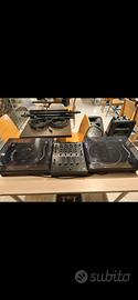 giradischi completo di mixer e casse