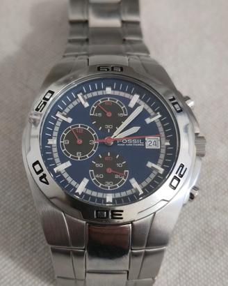 Cronografo in acciaio Fossil