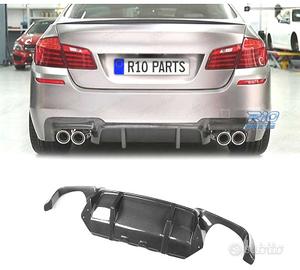DIFFUSORE BMW F10 F11 LOOK M5 NERO LUCIDO
