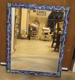 Specchio mare con cornice