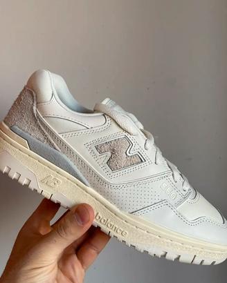 New balance 550 aime Leon dore bianche con fattura