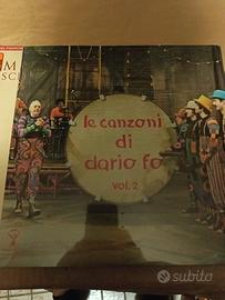 Vinile Dario Fo Le Canzoni Vol 2 SIGILLATO 1980
