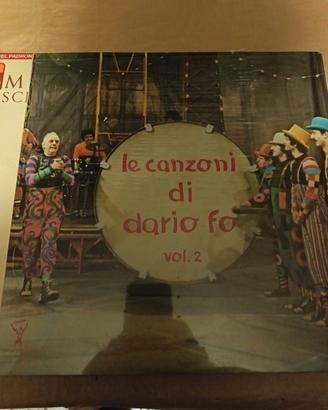 Vinile Dario Fo Le Canzoni Vol 2 SIGILLATO 1980
