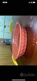 Pirofila ovale vintage Clementi Italia ceramica
