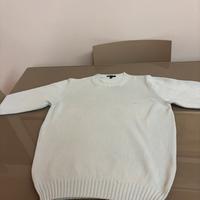 Maglia celeste Burberry uomo