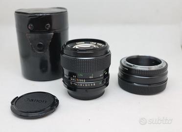 Canon FD 50mm f/1.2 con adattatore per Canon RF