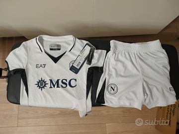 Maglietta e pantaloni calcio bambino 4 anni Napoli