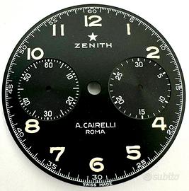 Zenith Cairelli quadrante originale perfetto