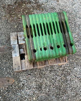 Zavorre da 50 kg per trattore john deere