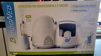 Apparecchio per aerosolterapia a 2 funzioni