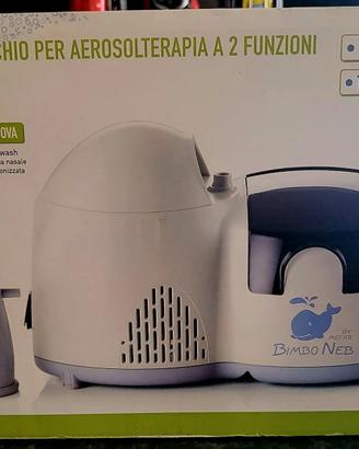 Apparecchio per aerosolterapia a 2 funzioni