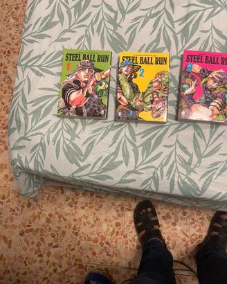 Jojo steel ball run manga da volumi 1 a 9