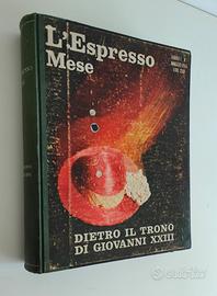 L’Espresso Mese 1960-61 rilegato originale raro