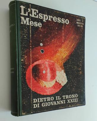L’Espresso Mese 1960-61 rilegato originale raro