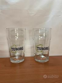 Set 2 Bicchieri Birra Tuborg 0,4L - Nonic Pint