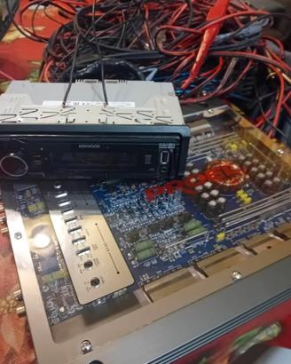 AMPLIFICATORE PROEL + AUTORADIO