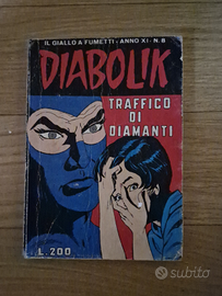 Diabolik Anno XI N.8 Traffico Di Diamanti 1972