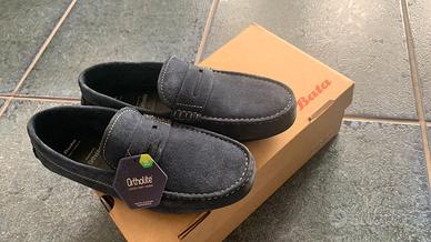 Mocassino blu navy Bata