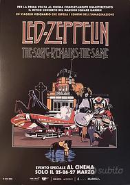 Locandina Led Zeppelin - The Song Remains The Same