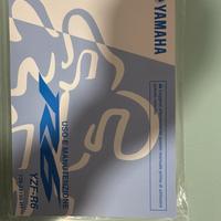 Manuale Uso e Manutenzione Yamaha R6 YZF-R6
