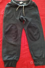 Pantaloni Tuta con toppe bimbo Dodipetto 5A blu