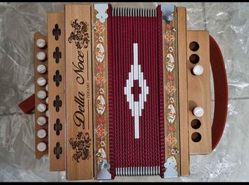 Organetto Della Noce 2 bassi 12 tasti SOL 