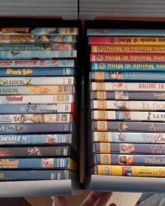 oltre 140 DVD tra cartoni/film per ragazzi, LEGGI!