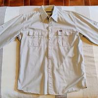 Camicia GAS Jeans XL - 100% Cotone - Grigio Verde