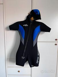 MUTA SUB SEAC DONNA Taglia M + GUANTI NUOVI