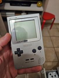 Console Nintendo Game Boy Pocket Argento