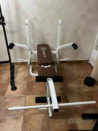 Panca regolabile KLARFIT con schienale inclinabile